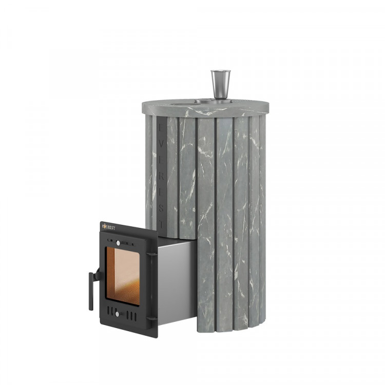 Печь для бани Эверест "Steam Master 24 INOX" Ламель Талькохлорит, S-20 Печь для бани Эверест "Steam Master 24 INOX" Ламель Талькохлорит, S-20