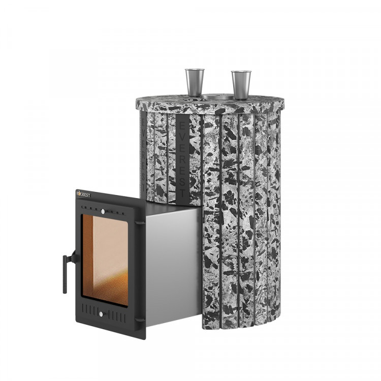 Печь для бани Эверест "Steam Master 30 INOX" Ламель Пироксенит Элит, S-20 Печь для бани Эверест "Steam Master 30 INOX" Ламель Пироксенит Элит, S-20