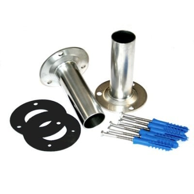 Адаптер из нерж. ст. для установки лестниц на борт бассейна Flexinox (компл.2шт.)