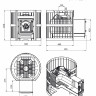 Чугунная печь для бани ЭТНА Стандарт 24 (ДТ-4)