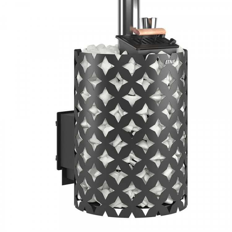 Чугунная печь для бани ЭТНА 18 (ДТ-4) Закрытая каменка Чугунная печь для бани ЭТНА 18 (ДТ-4) Закрытая каменка